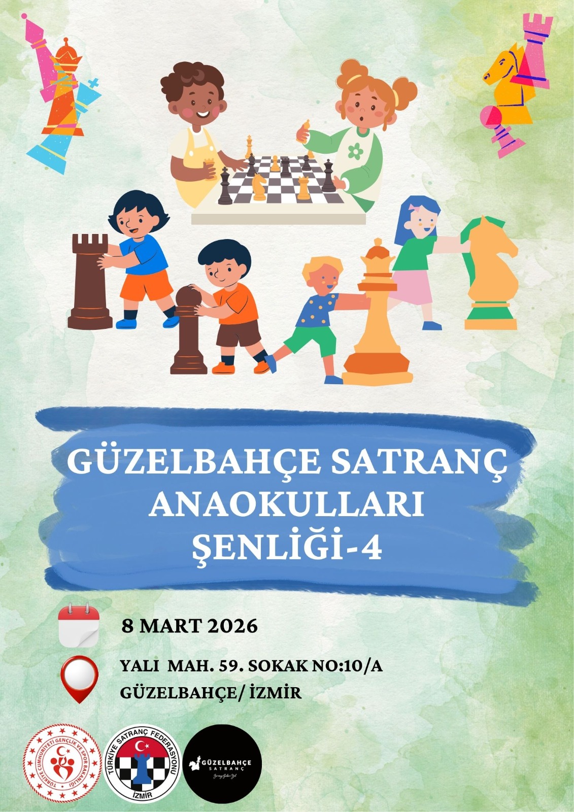 Güzelbahçe Satranç Anaokulu Satranç Şenliği-4