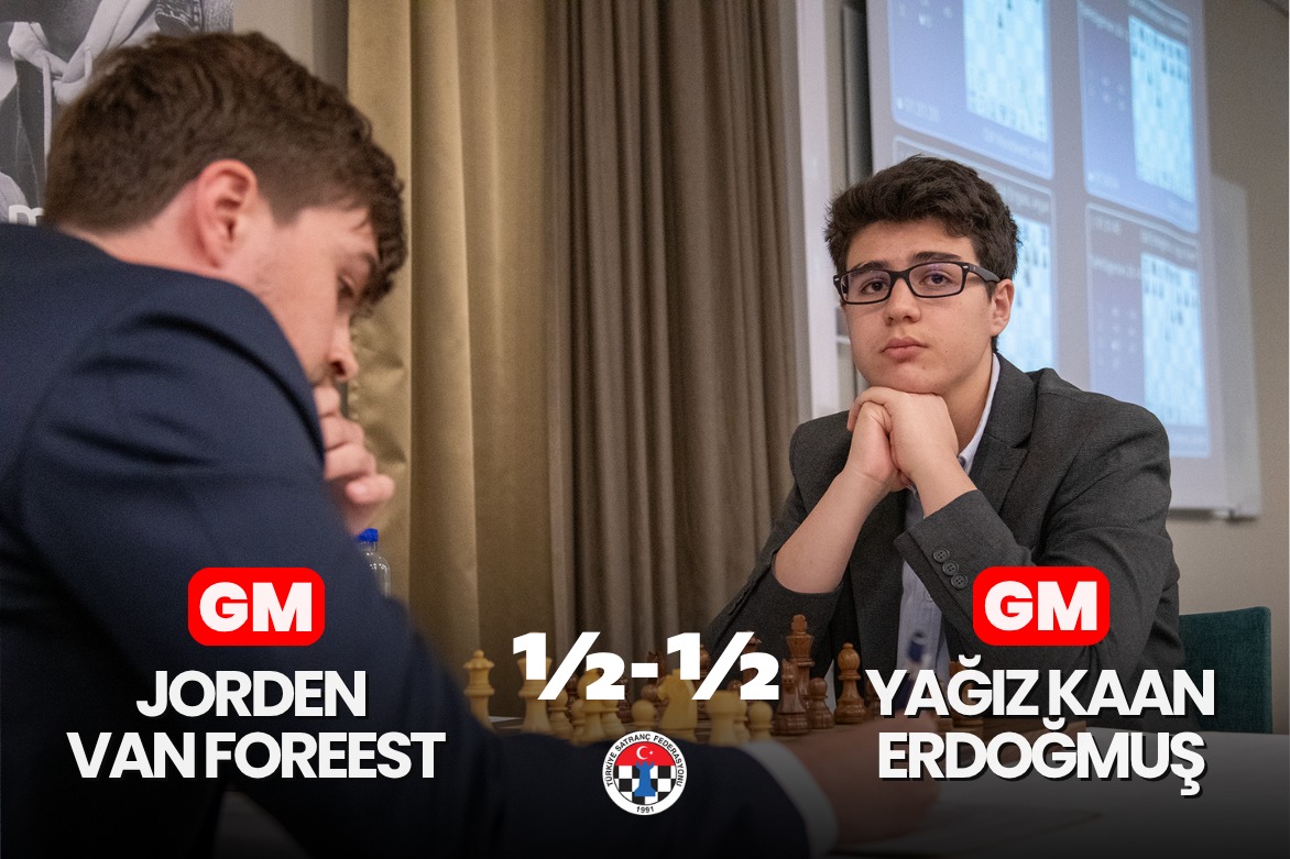 GM Yağız Kaan Erdoğmuş’tan Dengeli Başlangıç