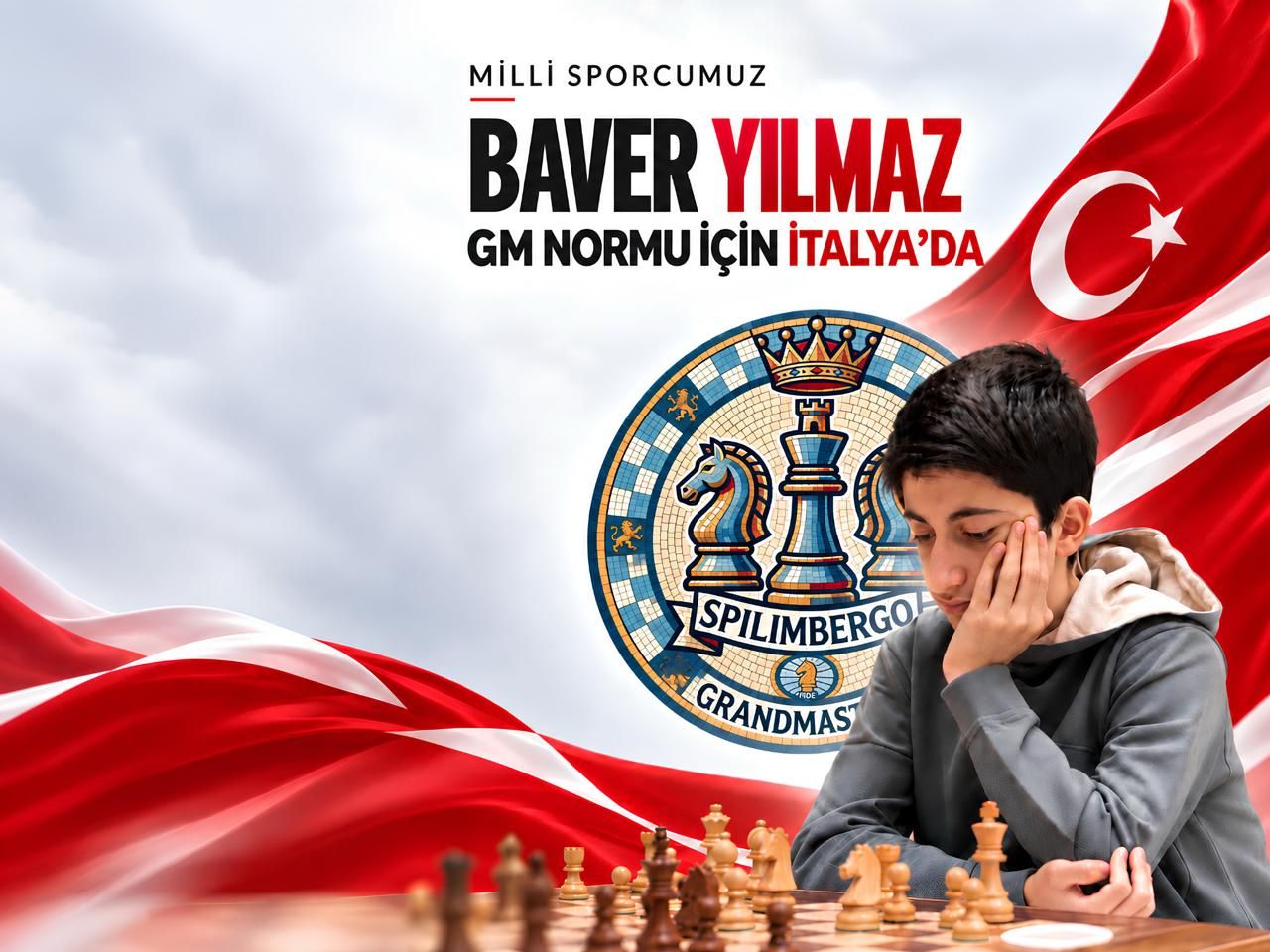 Baver Yılmaz, İtalya’da GM Normu İçin Hamle Yapacak